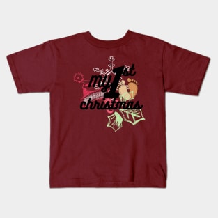 First Christmas Present Kids T-Shirt